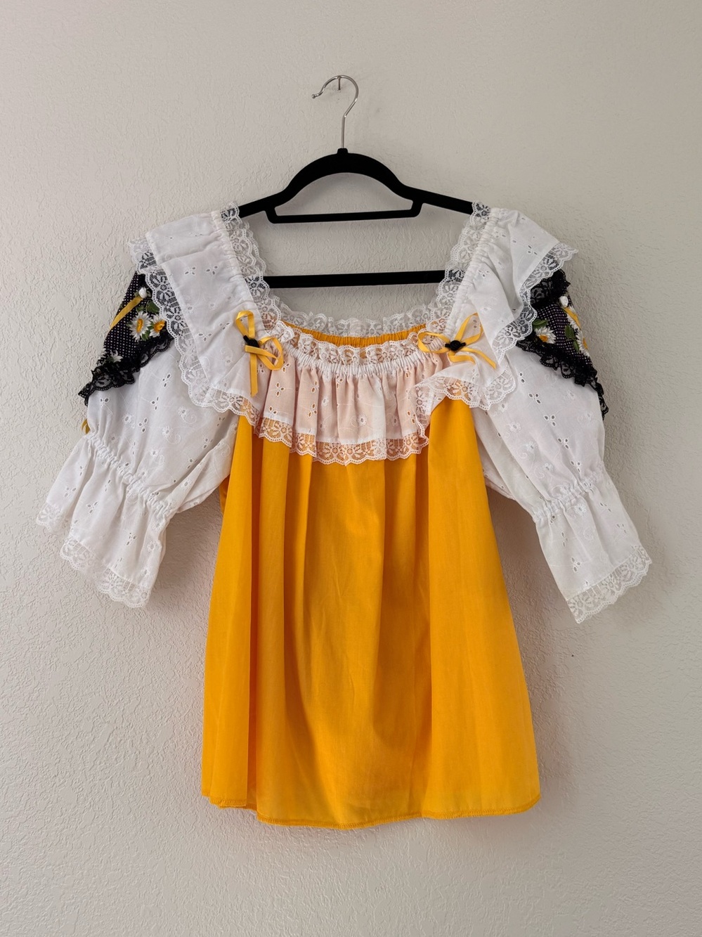 Handmade folk blouse